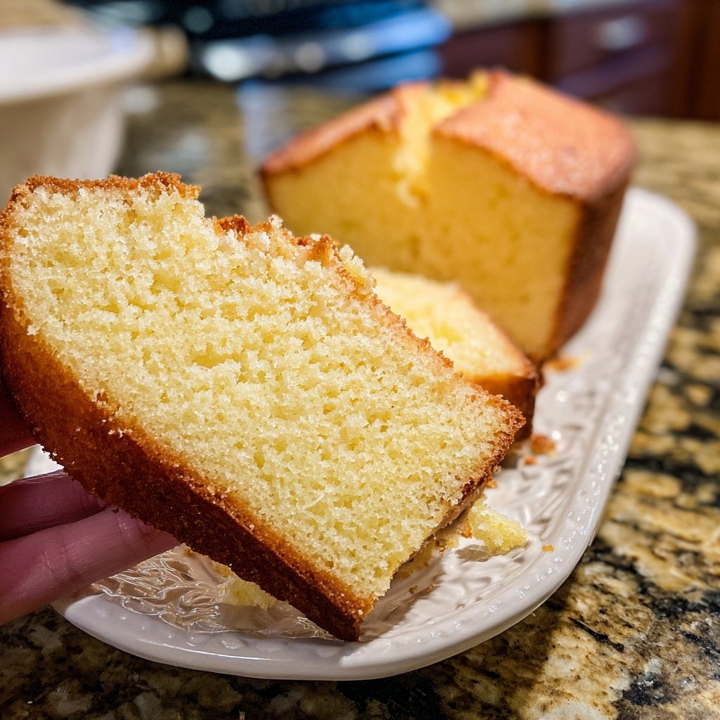 Simple Vanilla Butter Cake