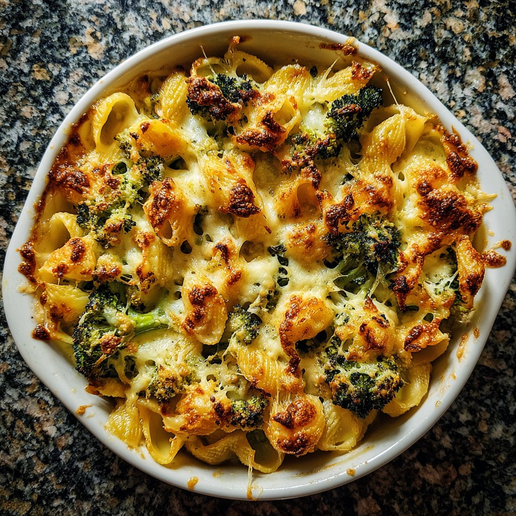 Sunday Creamy Broccoli Pasta Bake