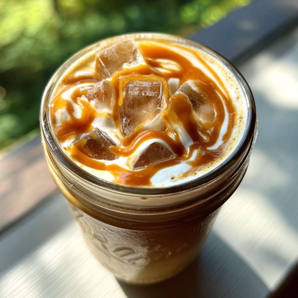 Vanilla Iced Coffee Frappuccino