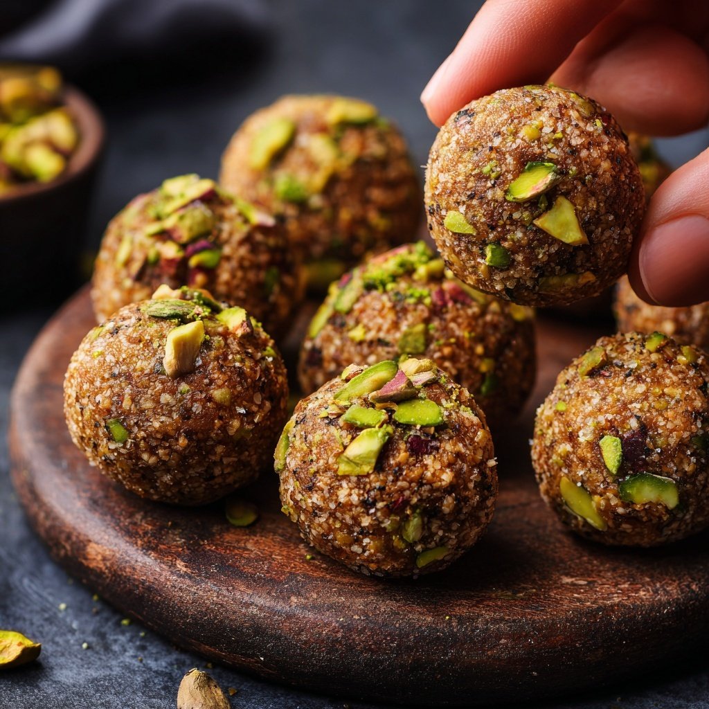 Protein Balls with Pistachios