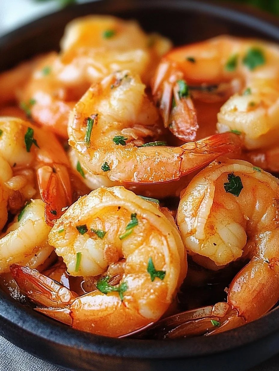 Smoked Honey Garlic Shrimp