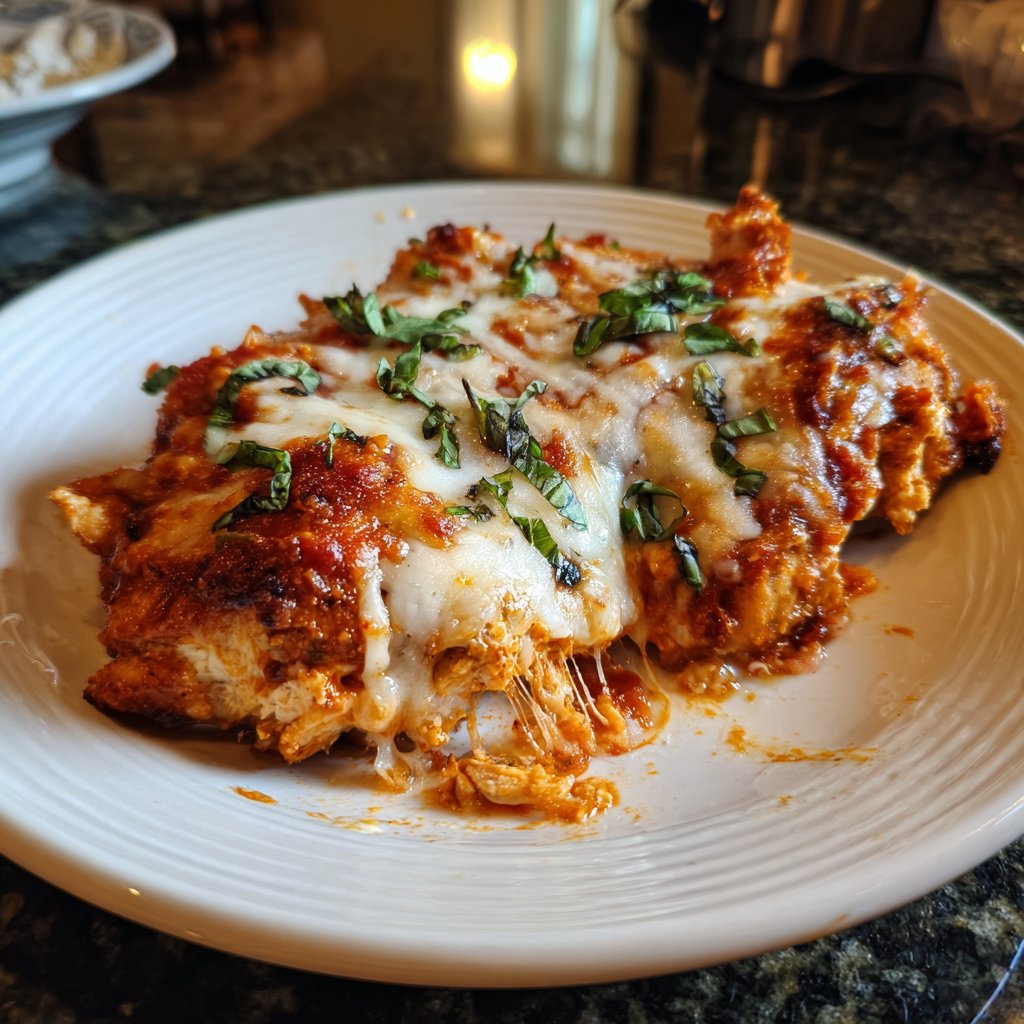 Family-Favorite Crockpot Chicken Parmesan