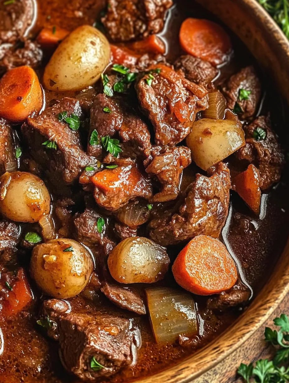 Classic Beef Bourguignon