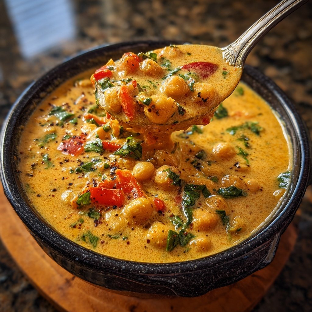 Creamy Chickpea Coconut Curry