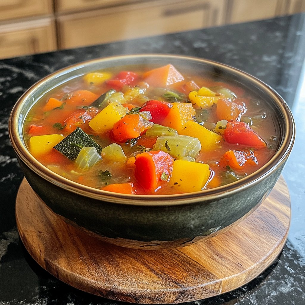Quick Vegetable Soup Recipe
