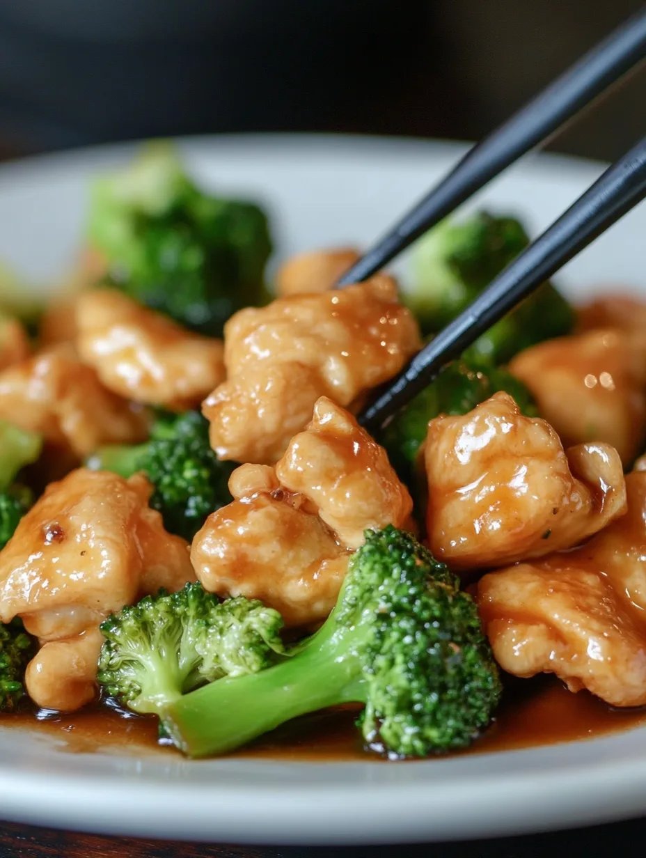 Chicken and Broccoli