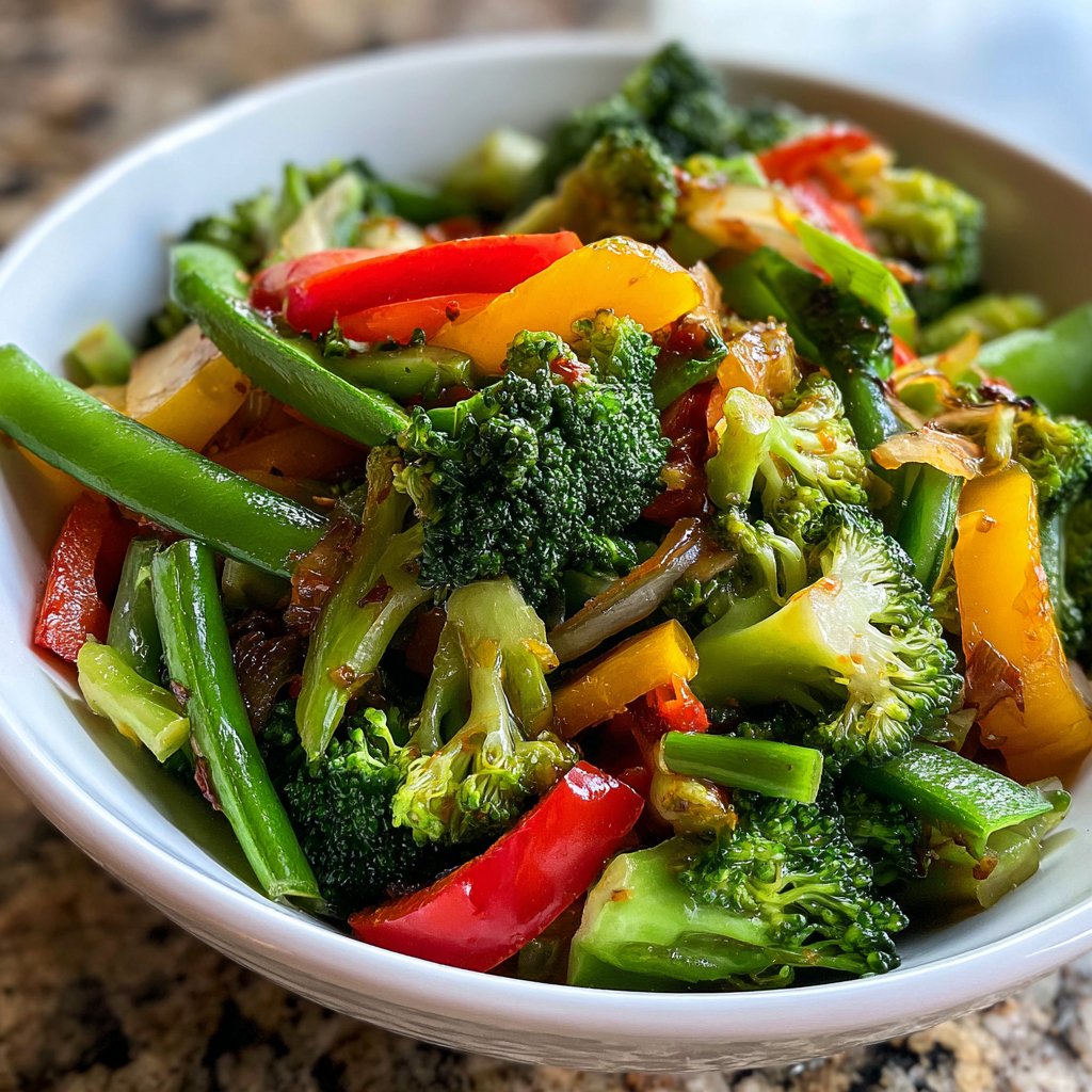 Healthy Dinner Vegetable Stir Fry