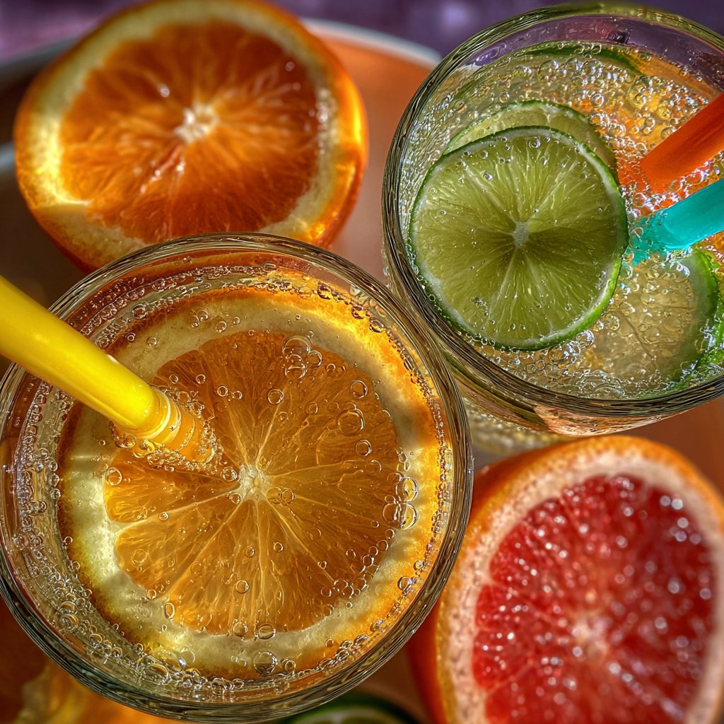 Spring Drinks With Fresh Citrus