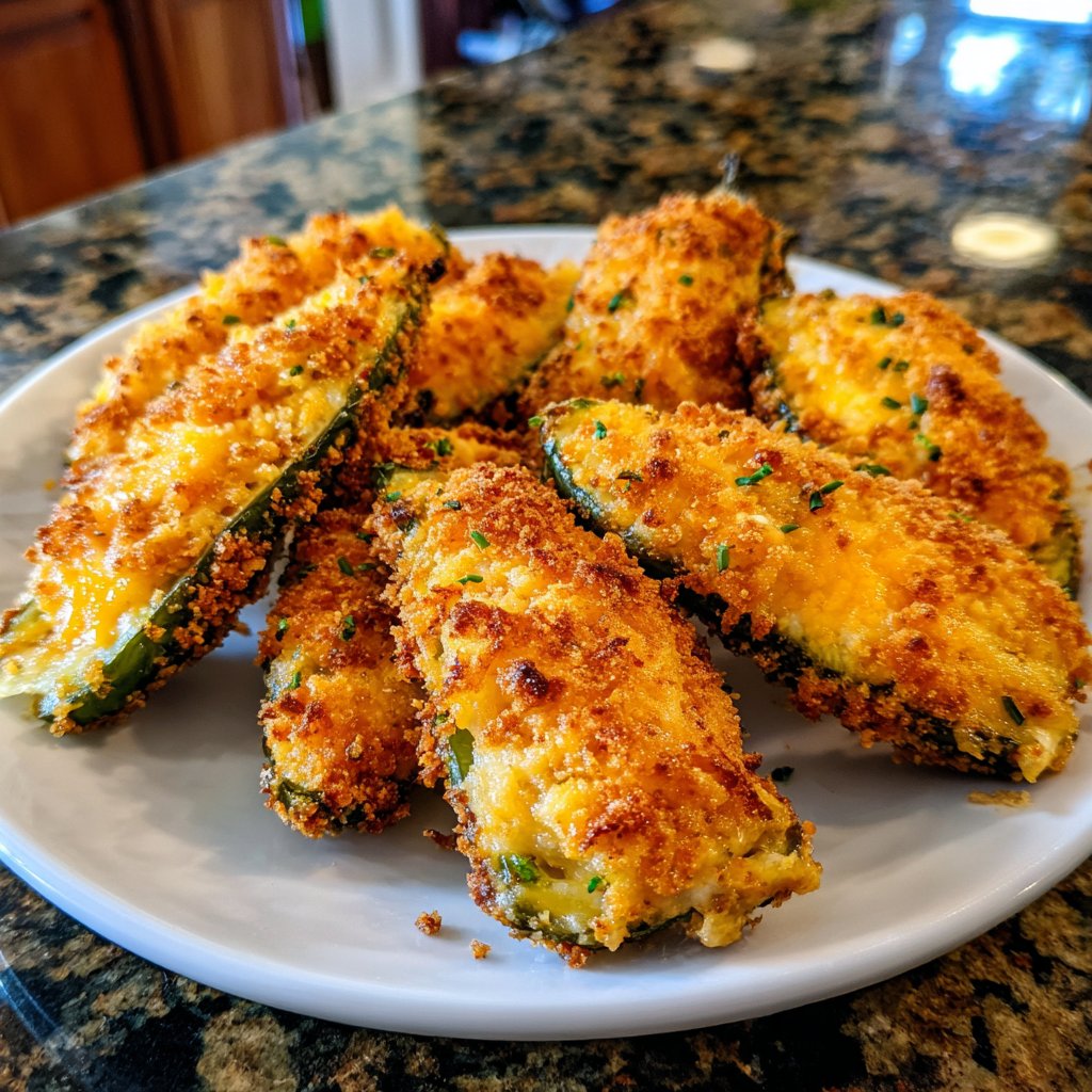 Jalapeno Poppers with Savory Crumb Topping