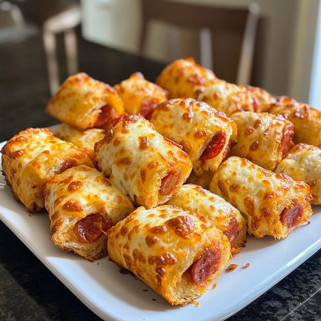 Crispy Air Fryer Pizza Rolls