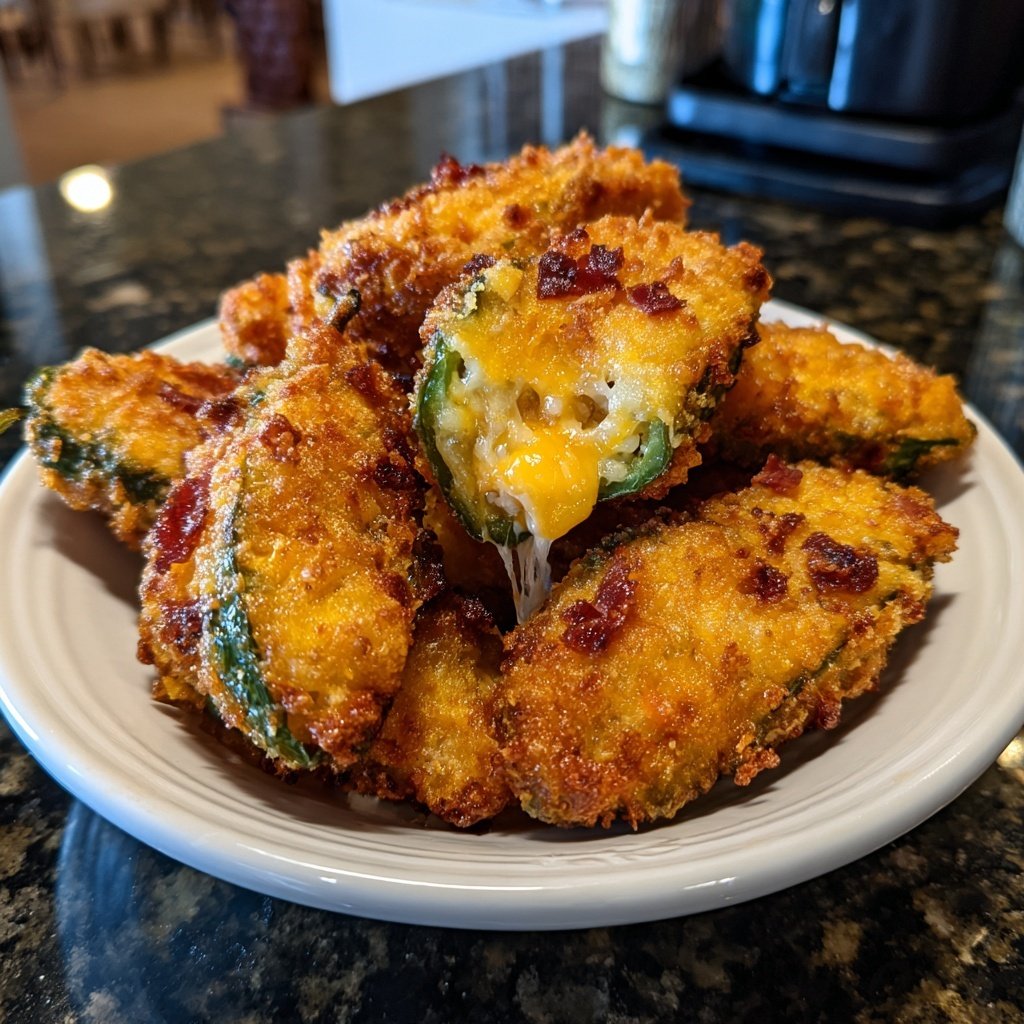 Jalapeno Poppers with Cheddar