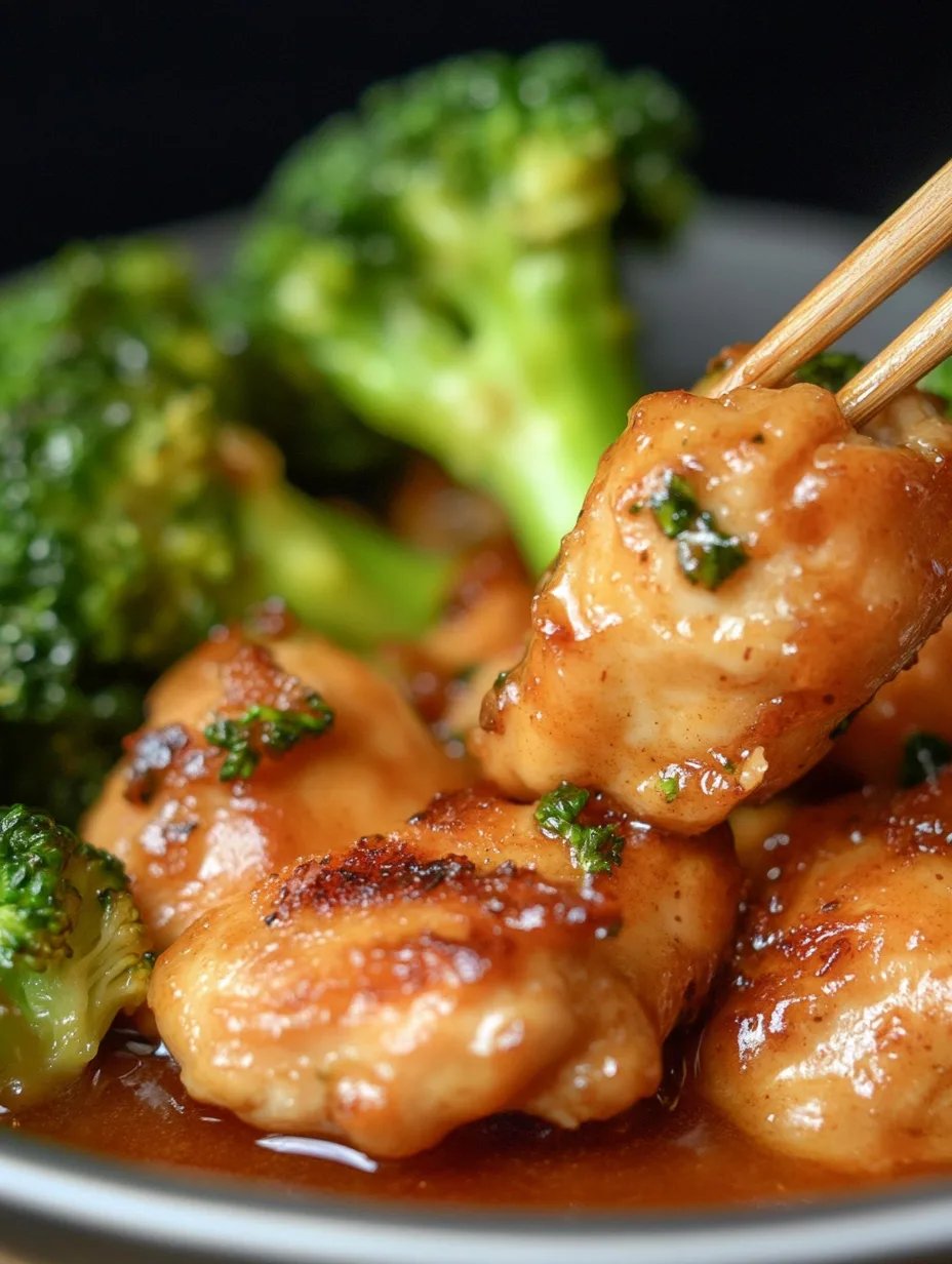 Chicken and Broccoli