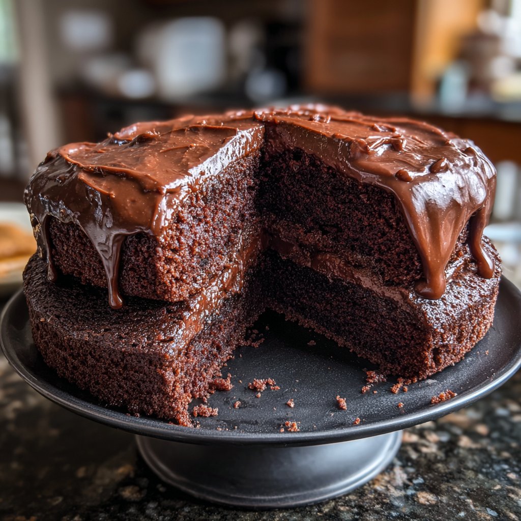 Chocolate Cake Without Eggs