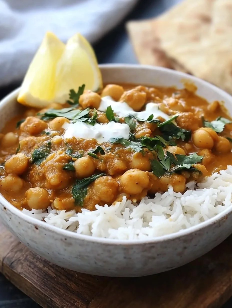 Chickpea Curry in 30 mins ⏰