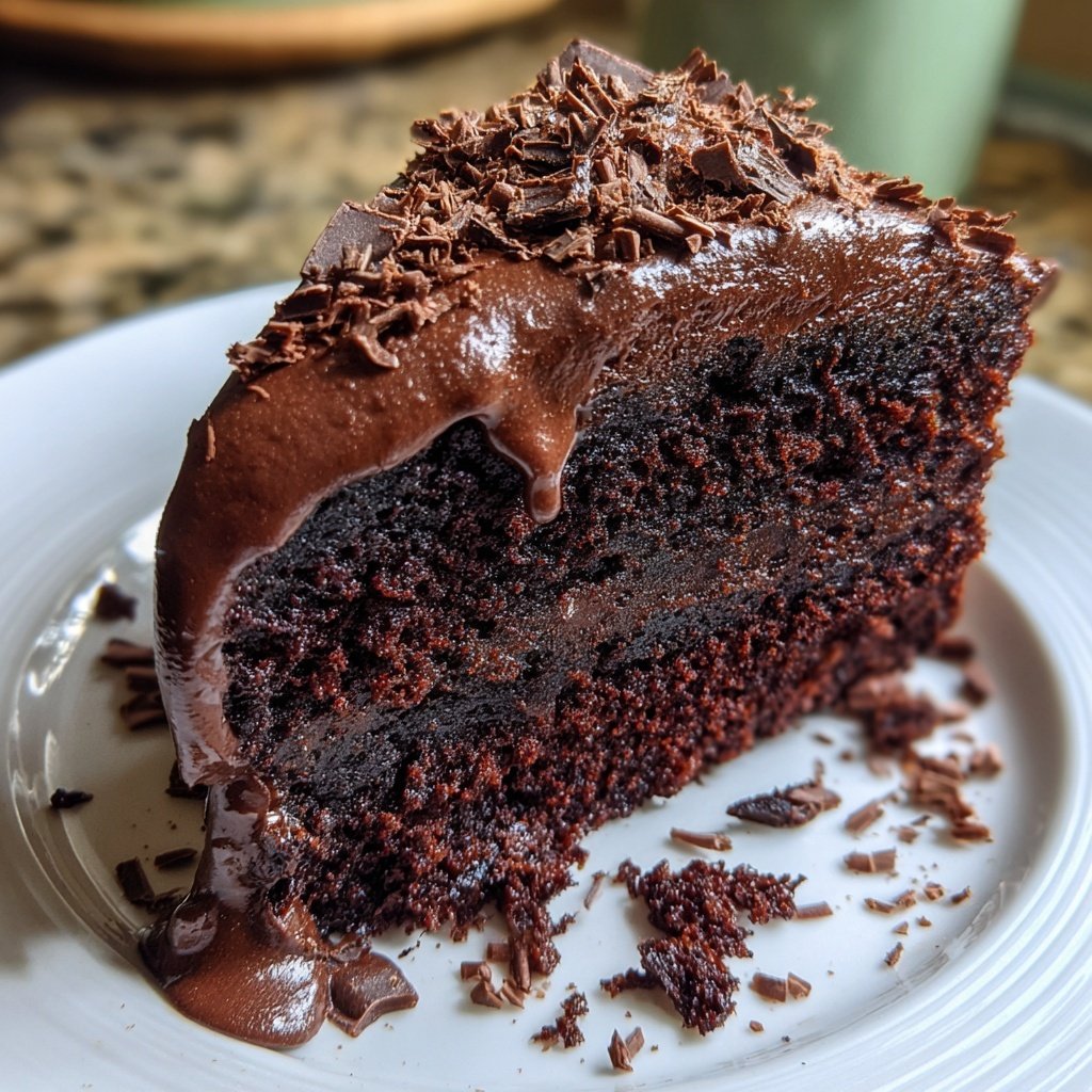 Chocolate Cake With Dark Cocoa