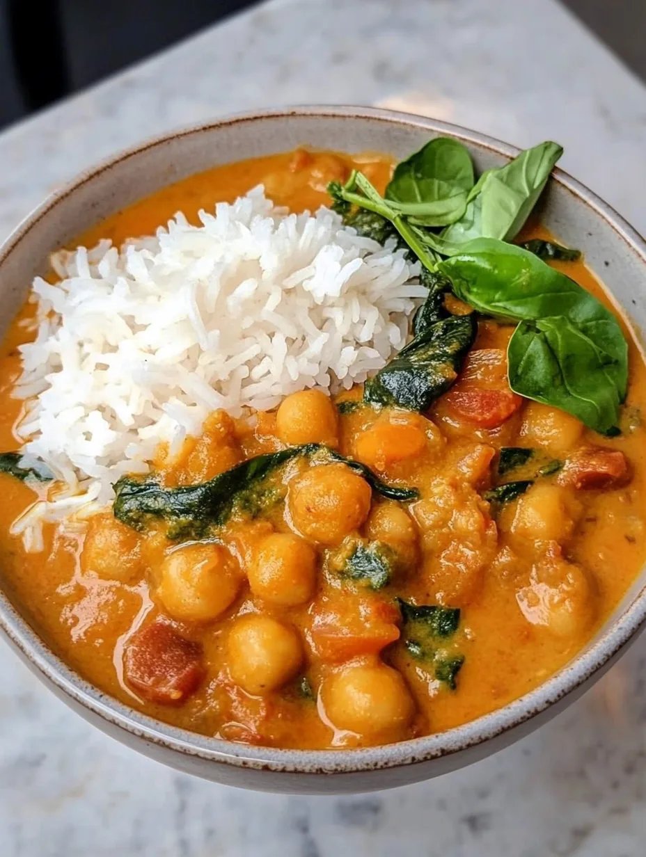 Chickpea Curry in 30 mins ⏰