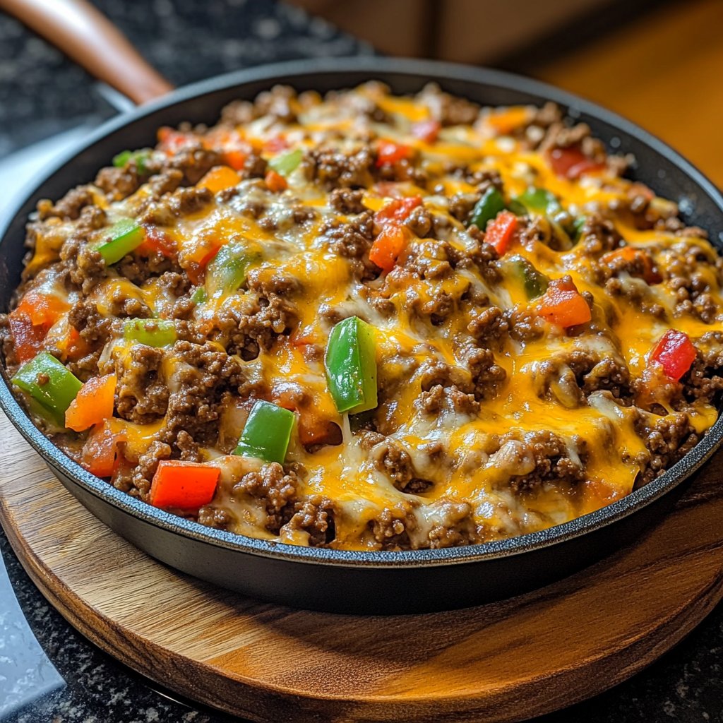 Ground Beef Taco Skillet