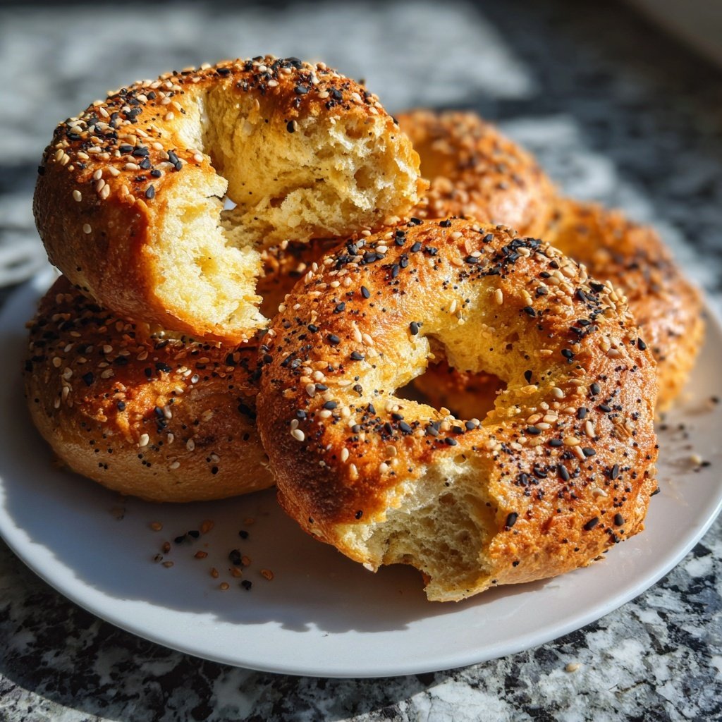 Homemade Protein Bagels Step By Step