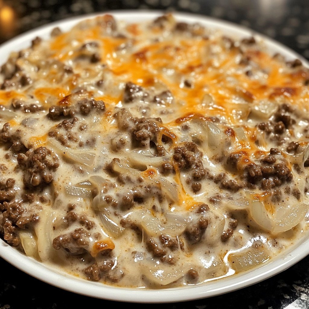 Ground Beef Skillet Creamy