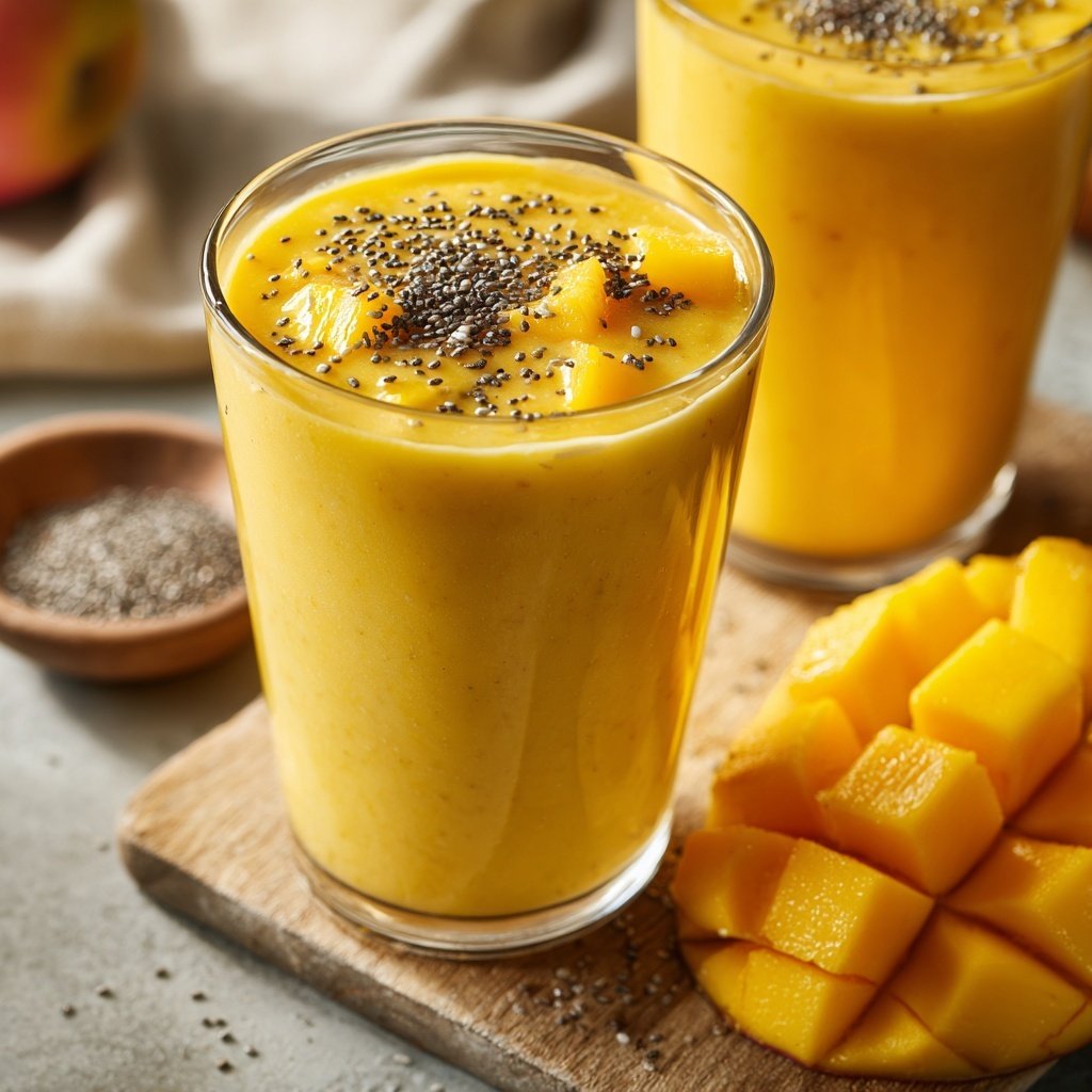 Easy Smoothie With Mango
